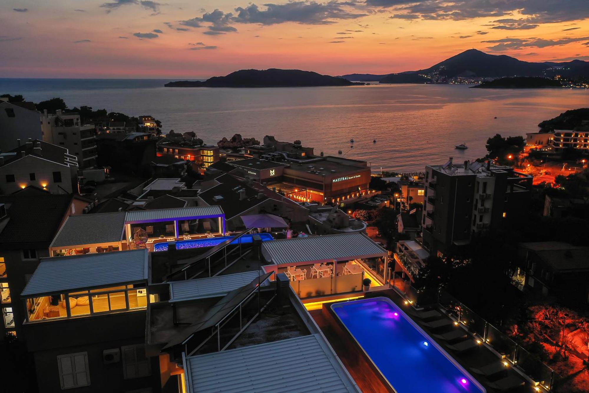 Vujanovic Apartments Sveti Stefan Esterno foto